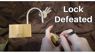 38 Unbreakable Testing a HeavyDuty German Lock with Compact Keyway amp Spool Pins [upl. by Proudfoot]