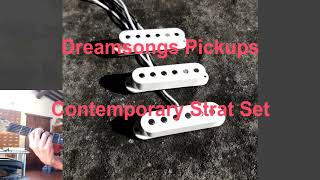 Dreamsongs Contemporary Stratocaster pickup samples [upl. by Adiana]