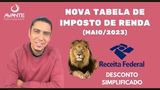 Nova Tabela de IRRF Maio  2023  Cálculo na Prática [upl. by Redleh]