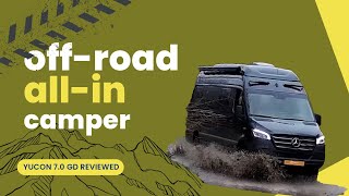 Go offroad and offgrid in this amazing new 4x4 Mercedes campervan from Yucon [upl. by Eiuqcaj]