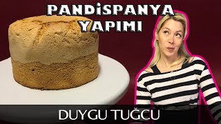 Pandispanya Tarifi 🥮  KABARMA GARANTİLİ 🥮 Chef Duygu Tugcu [upl. by Gabbie]