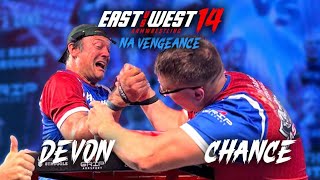 DEVON LARRATT VS CHANCE SHAW  EAST VS WEST14 [upl. by Laryssa]