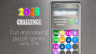 2048 Challenge V2 puzzle game 2048 game google play shorts [upl. by Meggi405]