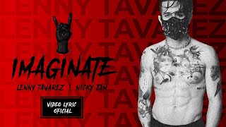 Lenny Tavárez  Nicky jam  Ímaginate Official Letra Lyrics [upl. by Whale31]