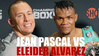 Jean Pascal vs Eleider Alvarez  New Footages  Never Release [upl. by Rehpatsirhc653]