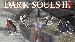 Beating Dark Souls 3 using ONLY Dark Souls 2 Equipment [upl. by Mame811]