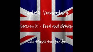 English Vocabulary Section 01 [upl. by Garvey]