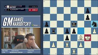 GM Daniel Naroditsky vs GM Magnus Carlsen tiLTed tuesday [upl. by Onailerua]