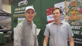 Automated Hole Location Software partnered with Golf Genius  PGA Show 2024 [upl. by Aroda]