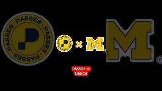 Passes signs NIL partnership with University of Michigan nil youtubeshorts shorts [upl. by Silvester]