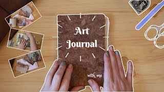 Art Journal with me  Art Journal Chronicles Ep 1 [upl. by Drais]