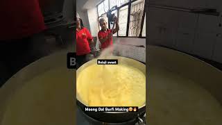 Moong Daal barfi food sweet making BalajisweetRADHIKA9 [upl. by Niveg962]