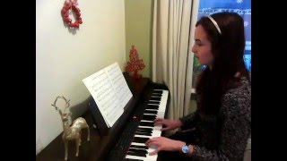 Rudolph The RedNosed Reindeer  Christmas Jazzin About  Ellie Jamieson Music Tuition [upl. by Kial]