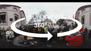 Helau Karneval in Mainz in 360 Grad [upl. by Guthry]