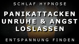 Panikattacken Unruhe amp Angst loslassen  Schlaf Hypnose [upl. by Etteve]