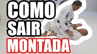 COMO SAIR DA MONTADA NO JIU JITSU 😎 [upl. by Reddin110]