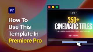 How To Use The ESSENTIAL Cinematic Titles in Premiere Pro and Get Your Edits Up [upl. by Neumark]