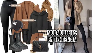 MODA PARA MUJER  Estilos PARA OTOÑO  INVIERNO LOOKS DE MODA [upl. by Vastha]