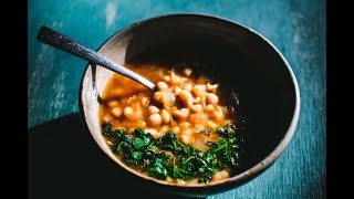 Mexican Spiced White Bean Soup for the Instant Pot and Stovetop  Vegan amp GlutenFree [upl. by Aziram]