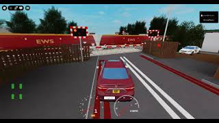 3256 Cradley Heath Level Crossing [upl. by Idnyc]