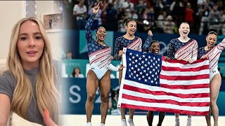 Mykayla Skinner regrets her comments team USA 2024 gymnastics [upl. by Tnarb525]