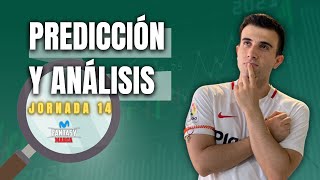 ANÁLISIS Y PREDICCIÓN DE LA JORNADA 14 DE LIGA EN CLAVE FANTASY  ONCES PROBABLES [upl. by Anitnatsnok]