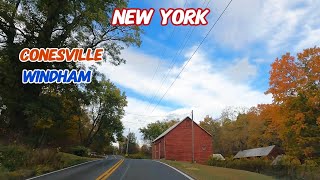 NYS DRIVEFROM WINDHAM TO CONESVILLEGREENE COUNTY [upl. by Assillam]