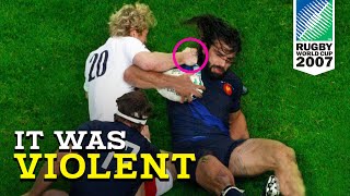 Rugbys Most Violent Match  England Vs France 2007 RWC [upl. by Haet]