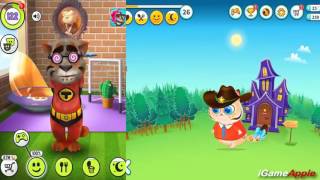 My Talking Tom VS Bubbu My Virtual Pet iPad Gameplay HD [upl. by Violetta]