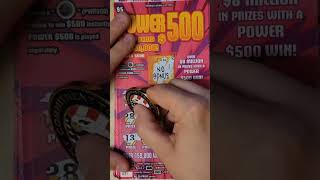 POWER 500 PA LOTTERY WORST TICKET EVER 5 SCRATCH OFF TICKET WINNER lottery scratch palottery [upl. by Vachell867]