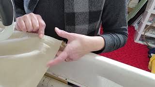 How to piece quilt backing for longarm quiltingtip 1 quiltingsewing [upl. by Dhiman]