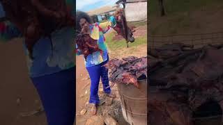 buying Bushmeat africanfood baltasar nigerianfood meat [upl. by Press]