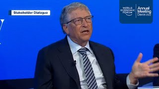 Preparing for the Next Pandemic with Bill Gates  Davos  WEF22 [upl. by Acinej]