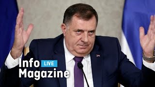 Dodik kërcënon me ndarje e shan Perëndimin [upl. by Aikaj]