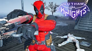 Deadpool protecting Gotham Gotham Knights mod [upl. by Bowlds]