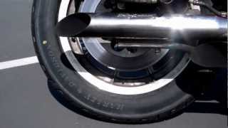 How To Break In A New Motorcycle Tire [upl. by Ahsinawt]