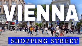 VIENNA Mariahilfer Strasse Vienna Shopphing Center  4K UHD [upl. by Al113]