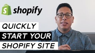 Shopify Tutorial For Beginners  Create A Website In Under 15 Minutes [upl. by Manuel]