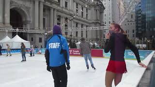 DISNEY ON ICE STAR SYDNEY KOSIAK AT DILWORTH PARK IN PHILADELPHIA AND WILLIAM PENN DECEMBER 2020 [upl. by Atiuqihc]