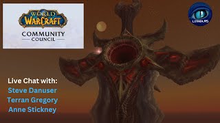 I asked the WoW Narrative Designers about the sword in Silithus  WoW Community Council Live Chat [upl. by Dilks]