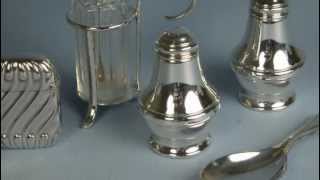 Silver plating antiques [upl. by Thorma377]