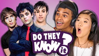 DO TEENS KNOW 2000s POP PUNK MUSIC REACT Do They Know It [upl. by Hsiekal]