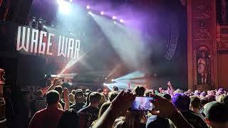 Wage War  Godspeed Live in Detroit [upl. by Hermy515]