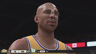 NBA 2K25 8687 Lakers vs 8586 Celtics [upl. by Reffotsirk]