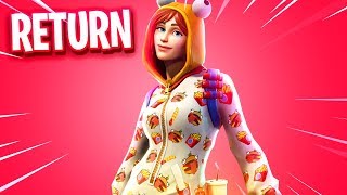 The Fortnite ONESIE Skin is Back [upl. by Ennairek]