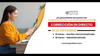 📝 Examen de Administrativo 2023 👉 Análisis del test  cómo impugnar preguntas [upl. by Arluene]