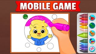 Coloring Games Coloring Book Painting Glow Draw By RV AppStudios English [upl. by Menashem]