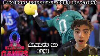 CEEDEE COOKED NGL Epic Pro Bowl Dodgeball Pro Bowl Skills Showdown  NFL  REACTION [upl. by Athal]