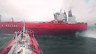 Biggest Ship Collisions and Mistakes Caught On Camera [upl. by Iahk]