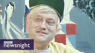 ‘I assume the best work is yet to come’ David Hockney 1980  Newsnight archives [upl. by Otter]